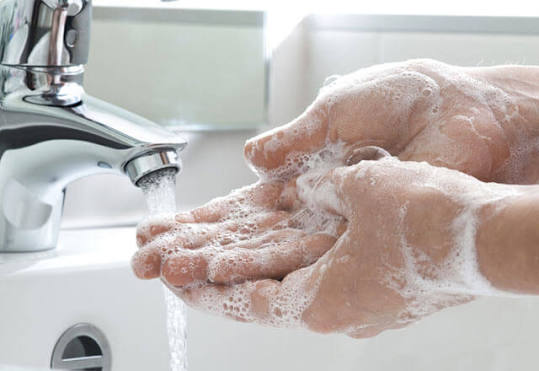 Hand washing hygiene protection